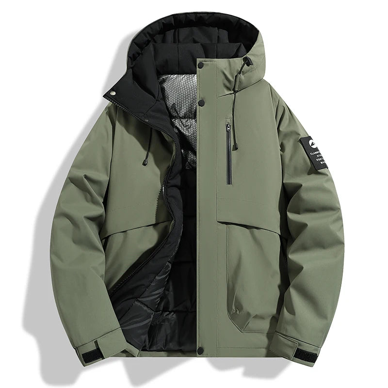 2025 Autumn/Winter New Men's Stormtrooper Jacket with Cotton Thickened Coat for Both Men and Women,Warm and Simple Cotton Jacket