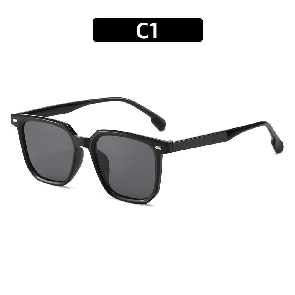 2025 Fashion New Sunglasses Men High Quality Retro Square Sunglasses Women Retro Sunglasses Women Classic Oculos De Sol Feminino
