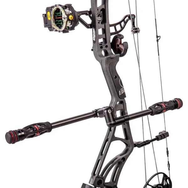 6" 8" 10" 12" Compound Bow 3K Carbon Fiber Balance Bar Archery Stabilizer Shock Absorber Damper Hunting Shooting Accessories