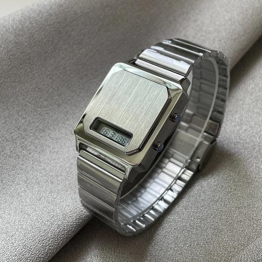 CILOA2025 new square electronic watch for men brand genuine simple high-end high-quality light luxury gift waterproof