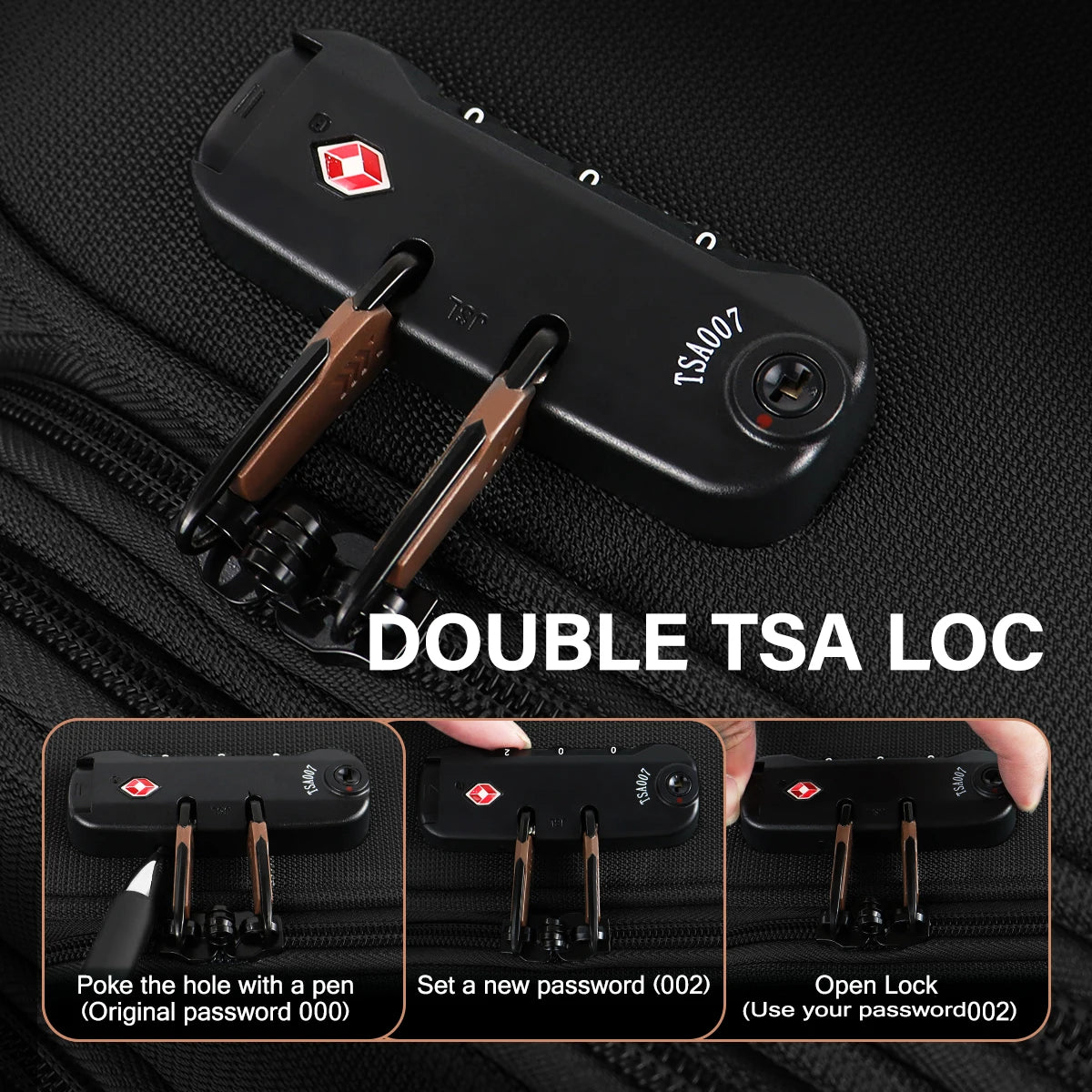 Softside Luggage Expandable 3 Piece Set Suitcase with Spinner Wheels & TSA Lock Softshell Lightweight Luggage Set for Traveling