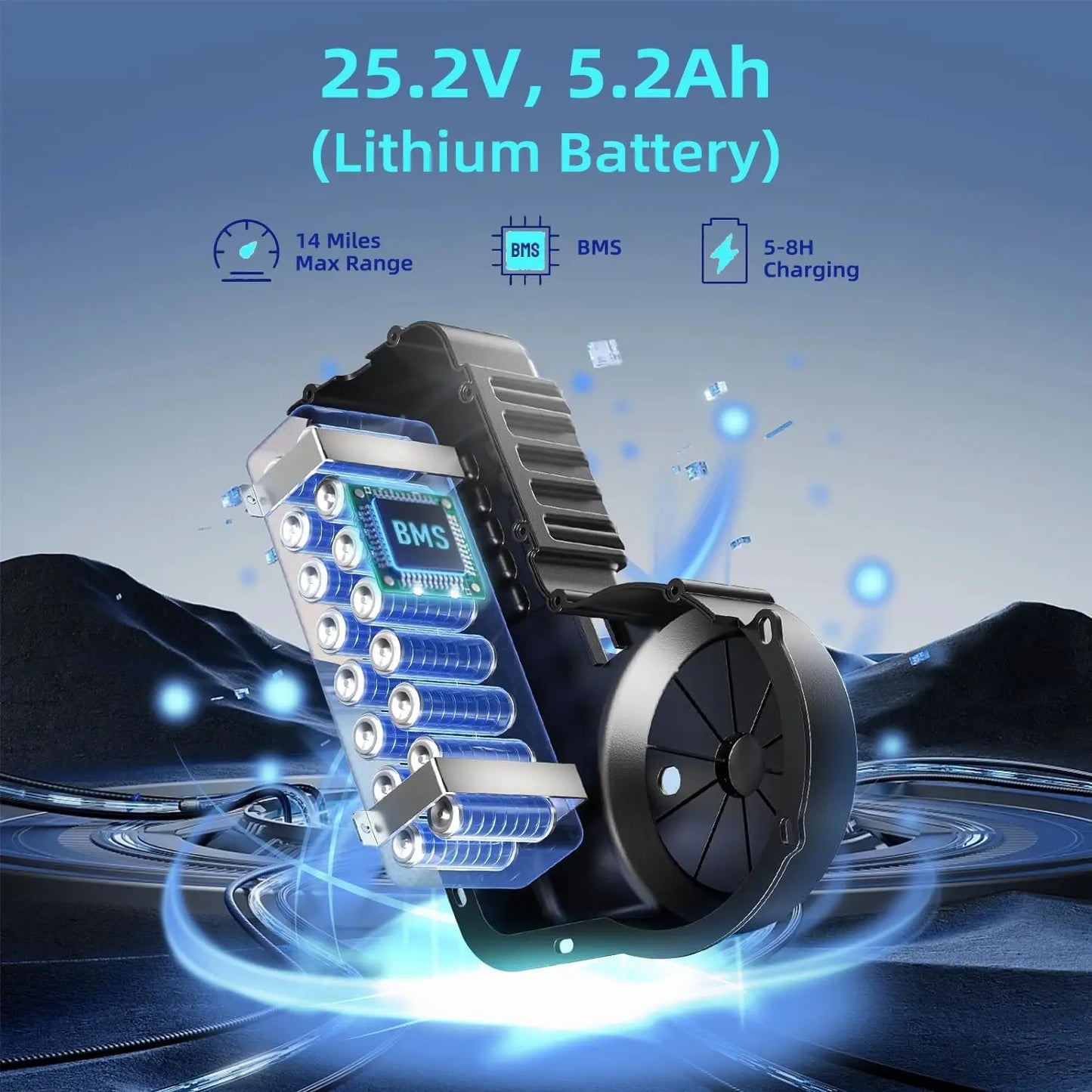 Freego K1 Kids Electric Dirt Bike Motorcycle 15.5MPH Fast Speed 10 Miles Long-Range Motorbike with Rear Motor Electric Bicycle