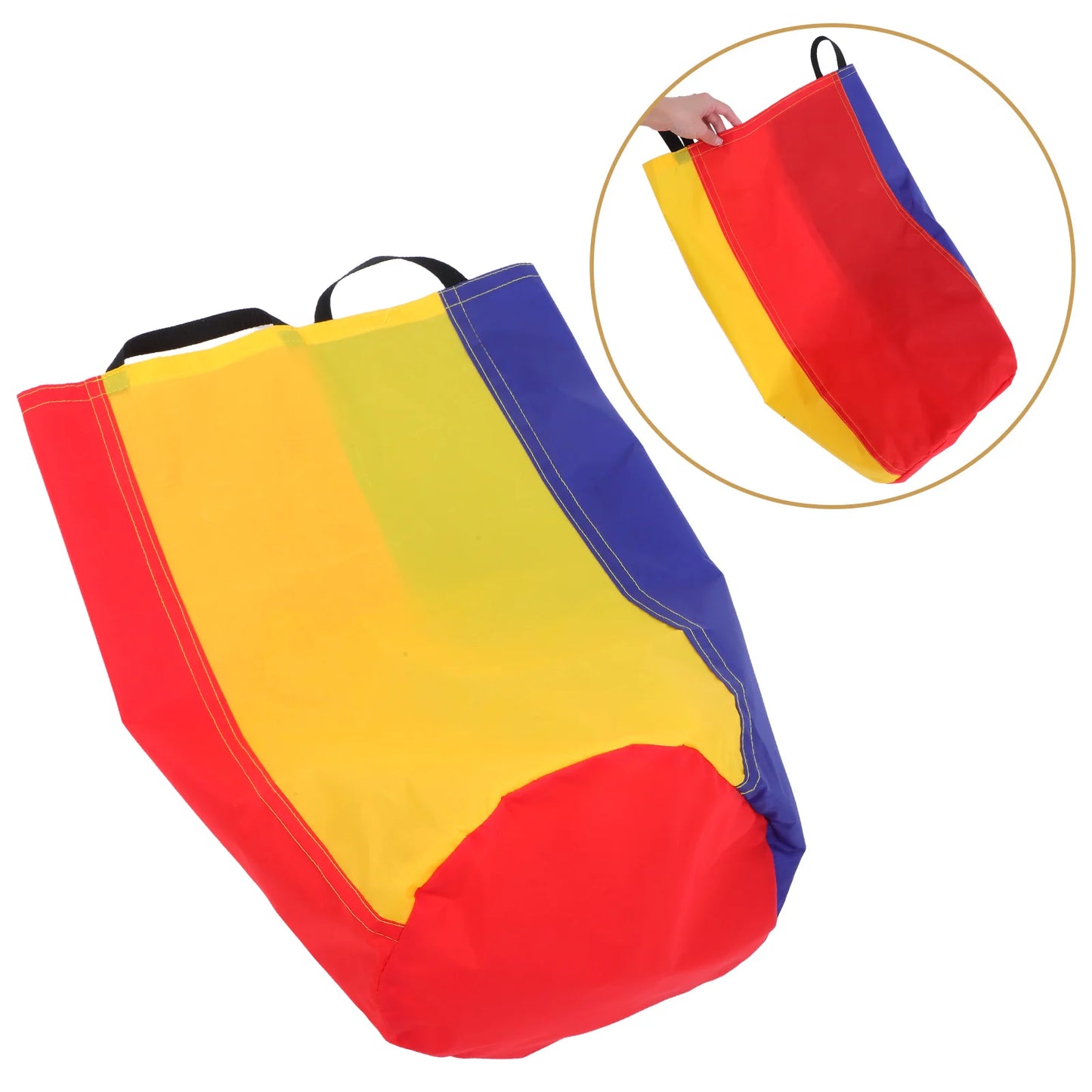 6Pcs Children's Kangaroo Jumping Bags Race Bags Outdoor Lawn Game Props Jumping Race Supplies (Assorted Color)