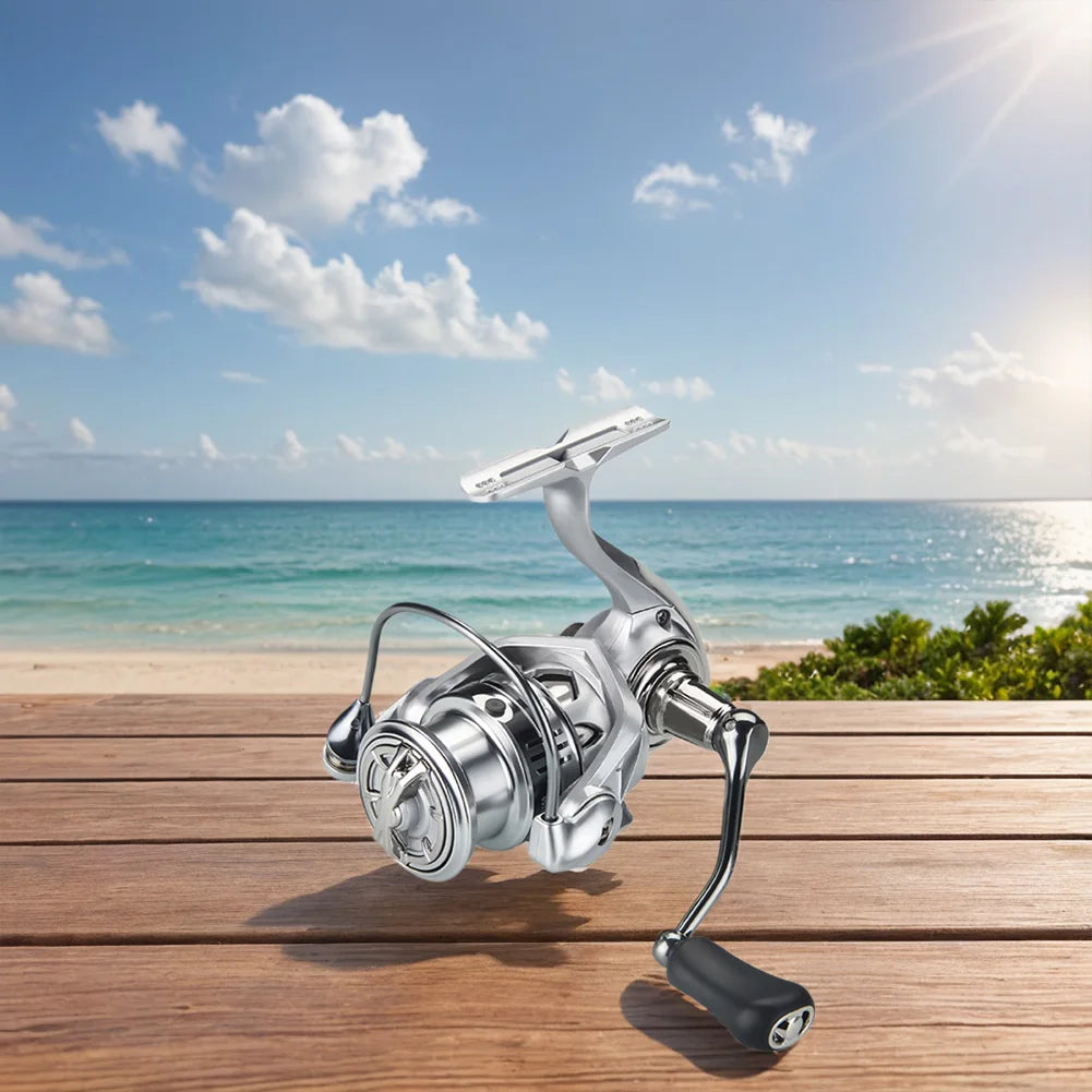 Fishing Wheel 5.2/1 Gear Ratio Spinning Fishing Reel All Purpose Fishing Spinning Reel for Sea Fishing Carp Fishing