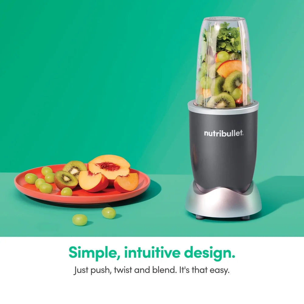 600W Personal Blender 24oz Cup Smoothie Maker Nutrient Extraction Stainless Steel Blade Fast Blending To-Go Lid User Guide