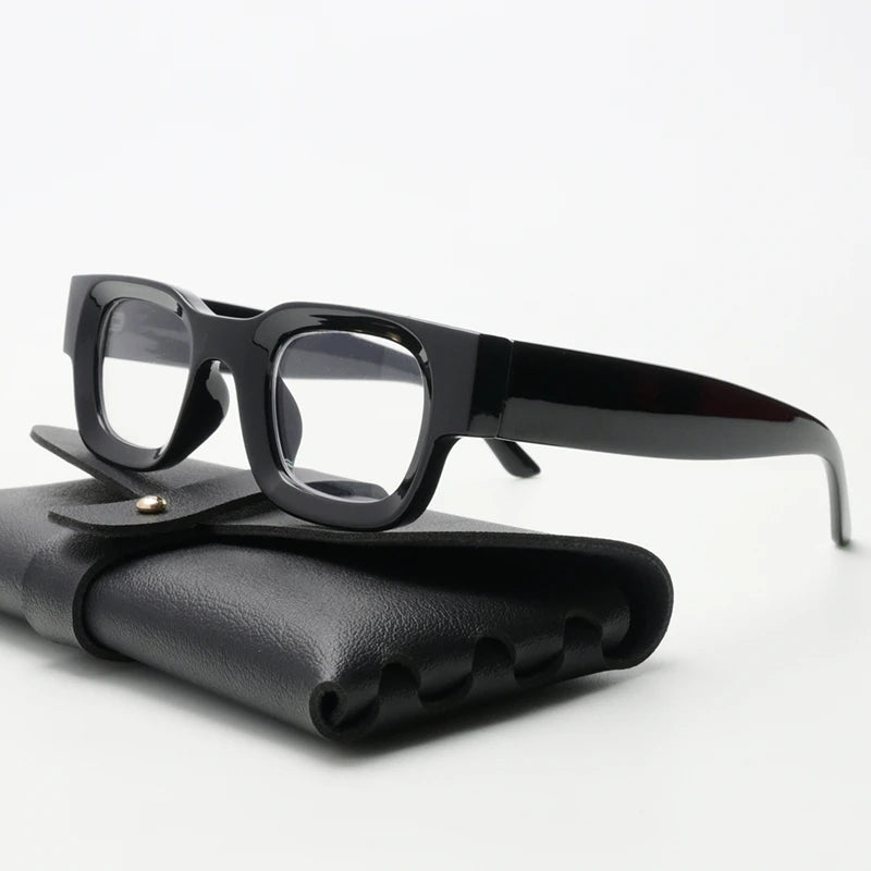 New Retro Small Square Glasses Frame Anti Blue Light Computer Reading Glasses For Men And Women Radiation Protection Eyeglasses