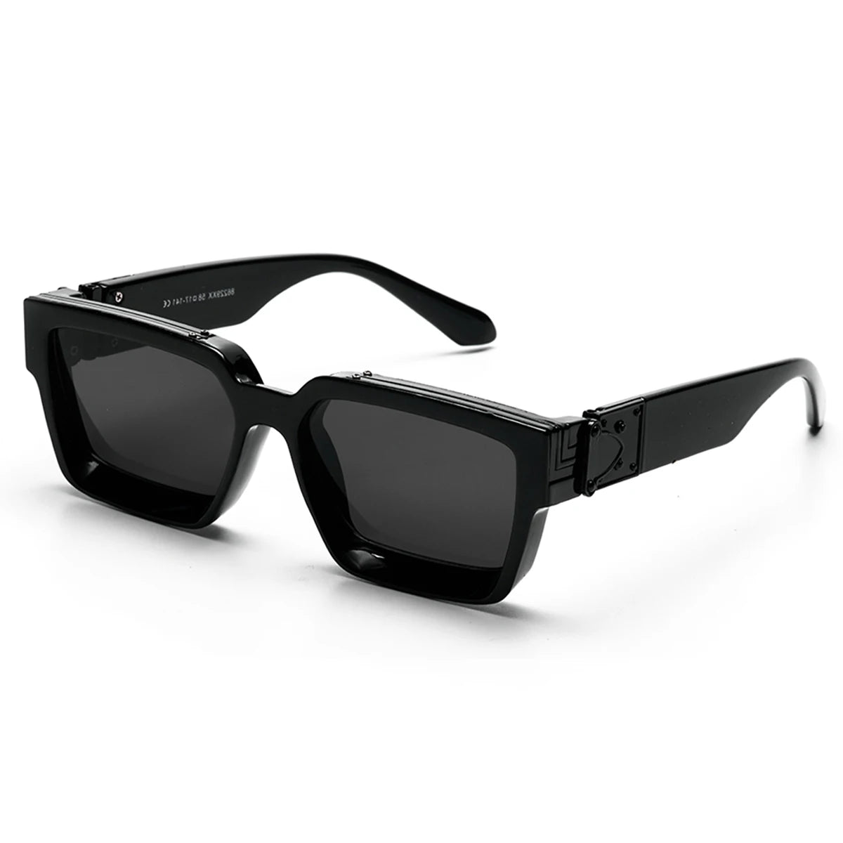Ruiao Retro Black Millionaire Shades Luxury Sunglasses 2025 For Men Designer Famous Brand Square Sun Glasses Man Women Sunglass