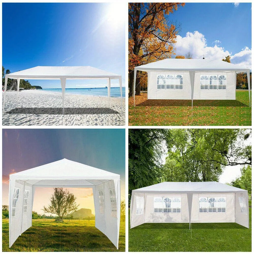 Outdoor 10'x20'Canopy Party Wedding Tent Heavy Duty Gazebo Pavilion Cater Events