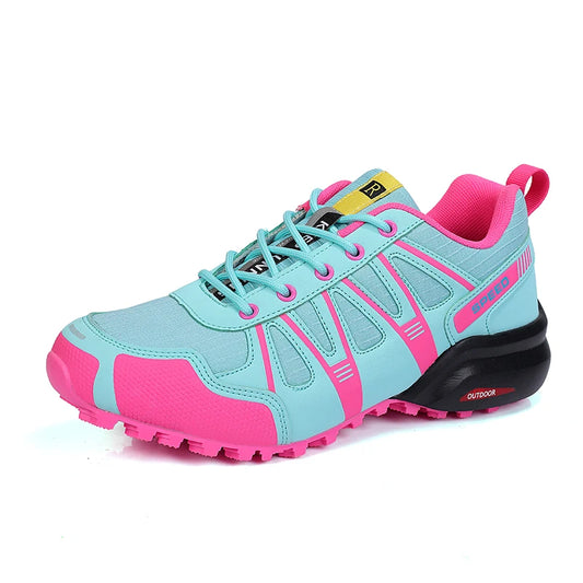 Hiking Shoes For Women Waterproof Trekking Sneakers Outdoor Trainers Lace-up Climbing Shoes Walking Hunting Tactical Sneakers