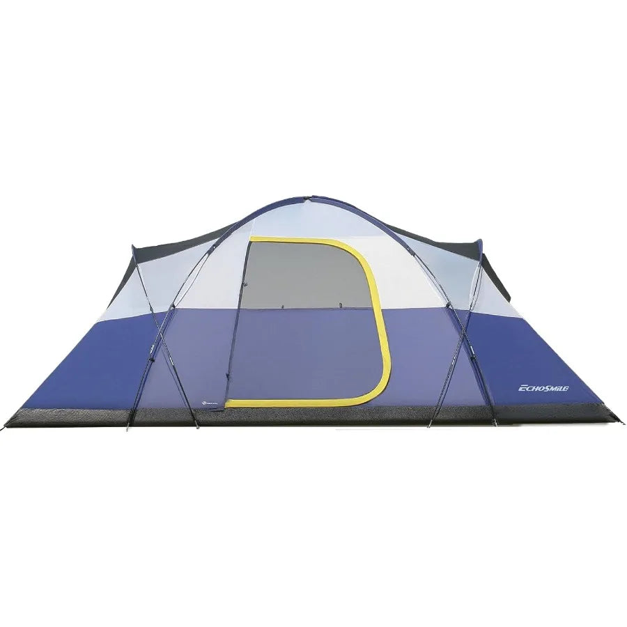 10 12 Person Camping Tent Waterproof Windproof Tent with Rainfly Easy Set up for Outdoor Family Camping Party