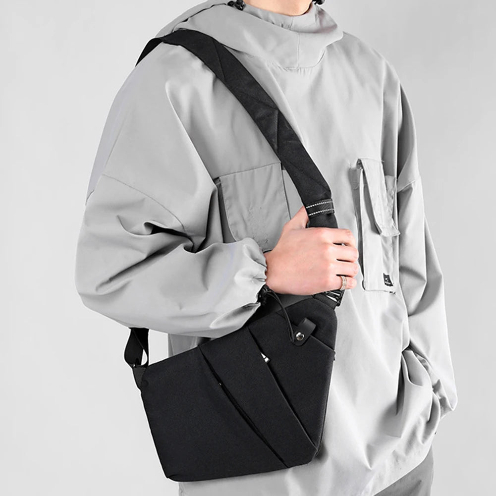 Travel Personal Anti-theft Crossbody Bag Mini Cross Body Bags Male One Shoulder Sling Bag Leisure Anti-splash Men's Chest Bag