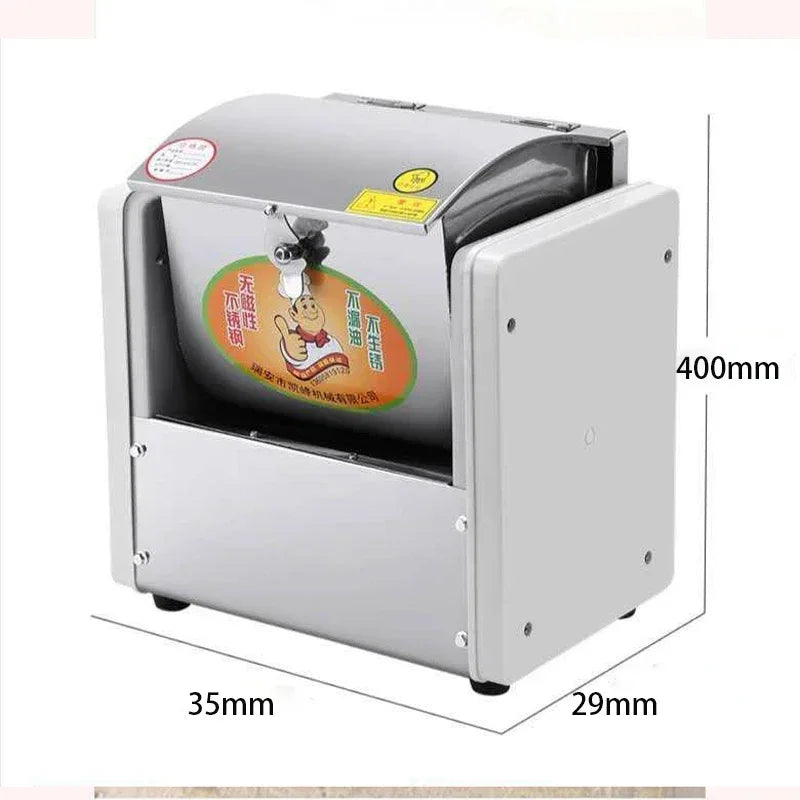 2 kg small electric Dough mixer Stirring stainless steel Bread mixing Pasta Make noodles kneading machine Home flour Mixers 220v