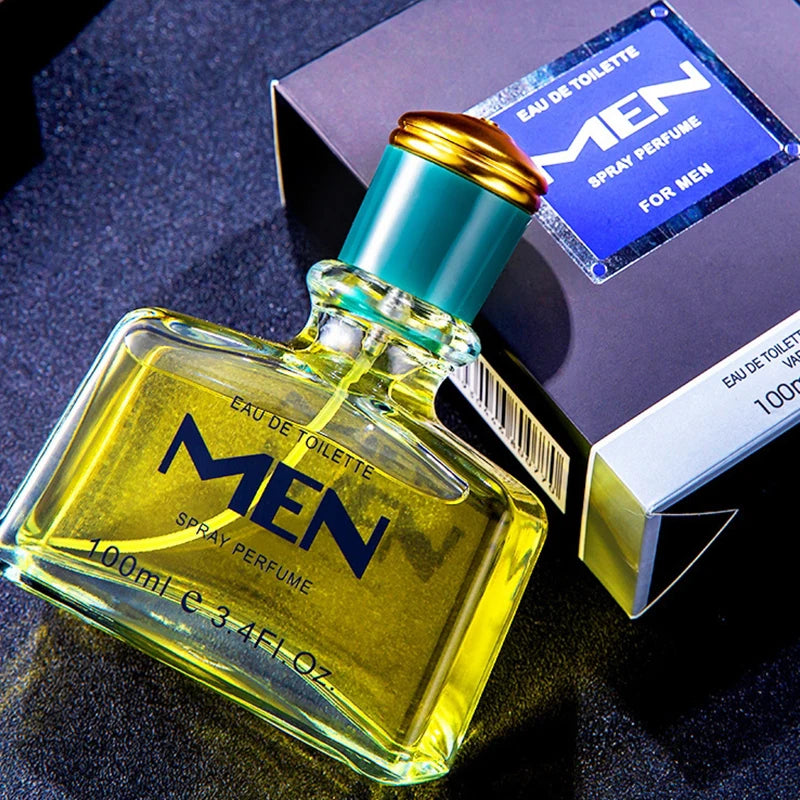 Men's Perfume 100ml Cologne Fresh Lasting Temptation Fragrance Charming Pheromone Spray Man Confidence Perfume