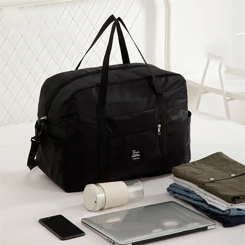 Travel Luggage Bag Large Capacity Multifunctional Adjustable Pull Rod Lightweight Business Trips Short Distance Clothing Storage