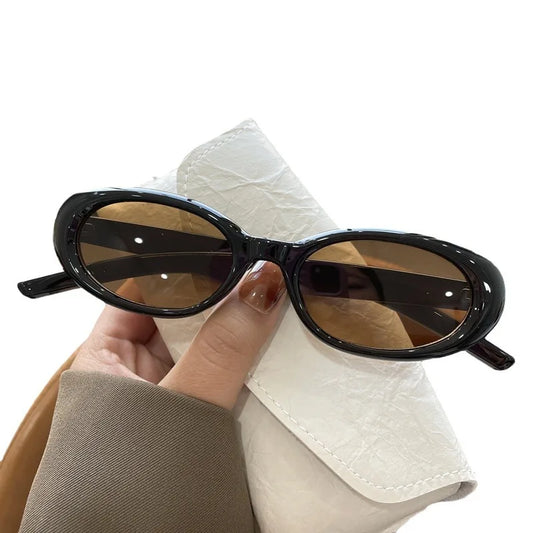 Women's Sunglasses 2025 NEW Sunglasses Unique Oval Sun Glasses Men Goggle Shades Mirror Colorful Y2K Popular Fashion Eyewear