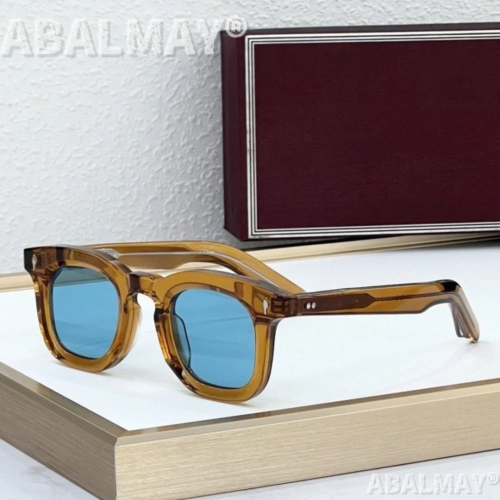 Top Quality Sunglasses for Men and Women DEVAUXI SIZE 43-27 Style UV400 Retro Fashion Special Design Sun Glasses with box