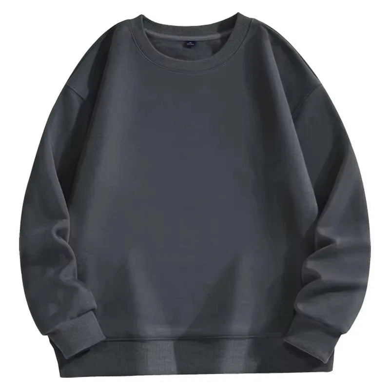 Men's Outdoor Sports Long-sleeved Sweatshirt Autumn and Winter Hot-selling Simple and Comfortable Unisex Crew Neck Top