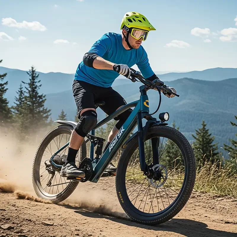 Adults Electric Bicycle, 26" 24" Electric Mountain Bike 600W Peak Motor Ebike 23.9Mph 10.3AH 13.3AH Electric E Bike for Adults