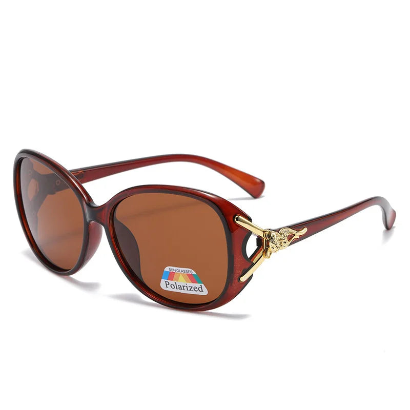 women's sunglasses, fashionable polarized sunglasses, oversized sunglasses, women's shading and UV protection