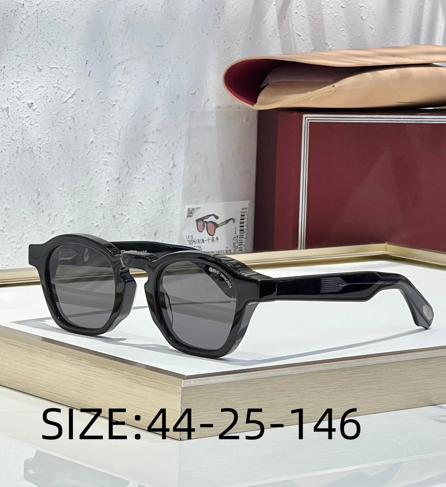 JMM Zephirin 44 10th Anniversary 2025 Superstar Same Sunglasses Small Face Fit Handmade Luxury UV400
