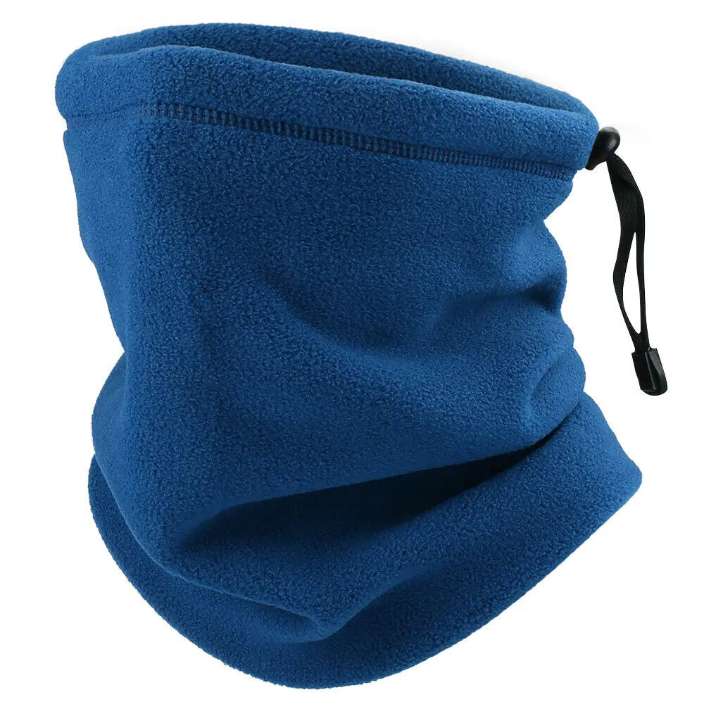 Winter Fleece Neck Warm Scarf Windproof Balaclava Ski Face Mask for Cold Weather Motorcycle Cycling Thermal