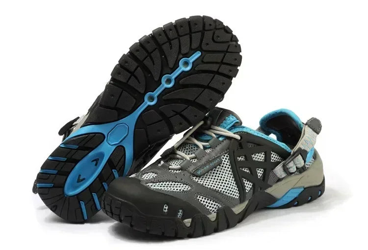 Men's Outdoor Sneakers Breathable Hiking Shoes Large Size Women's Outdoor Hiking Sandals Hiking Trail Water Sandals...