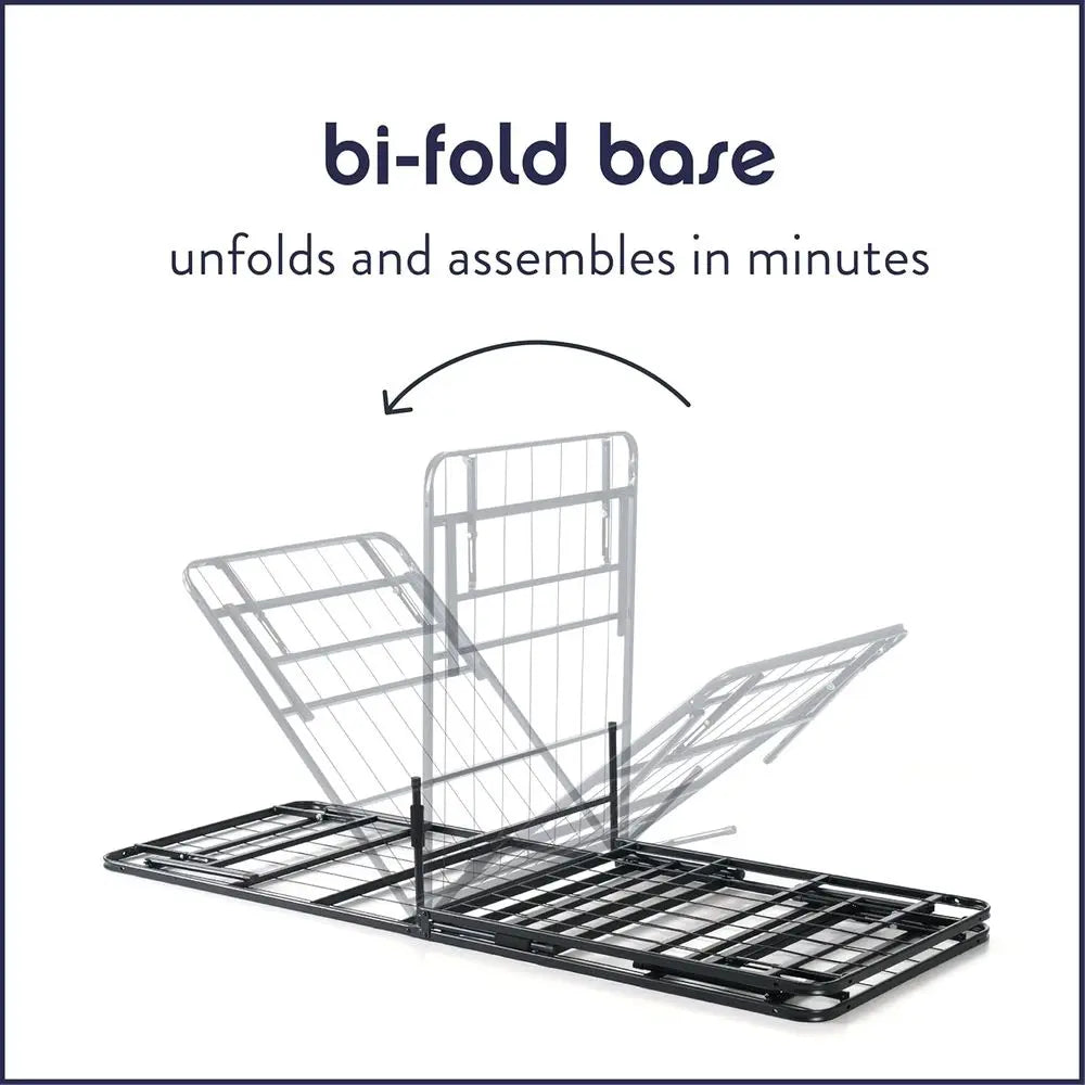 Queen Size 14 Metal Box Spring Bed Frame with Innovative Design