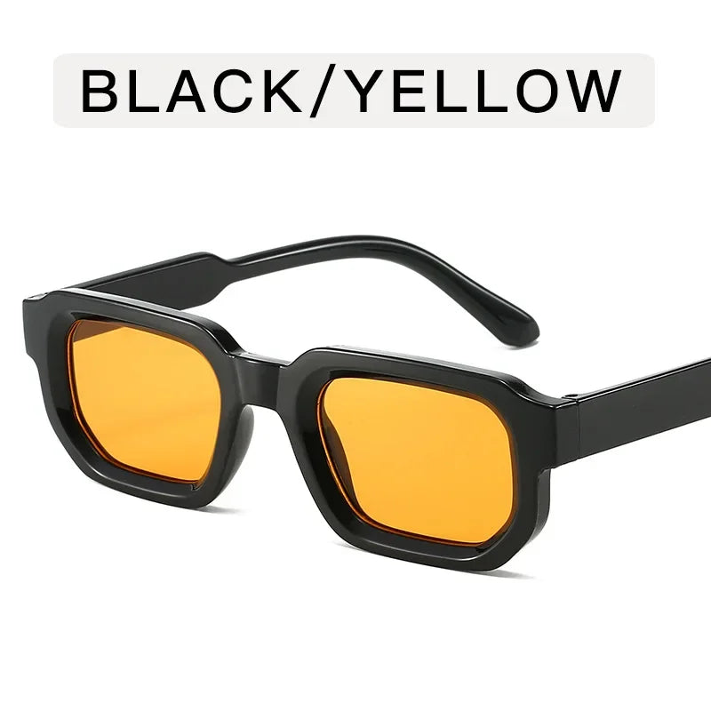 New Square Vintage Sunglasses Men Fashion Punk Brand Designer Sunglasses Women Driving Sun Glasses Male UV400 Goggles
