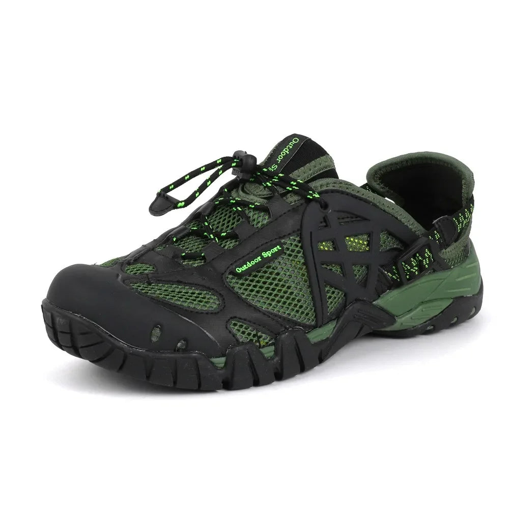 Men's Outdoor Sneakers Breathable Hiking Shoes Large Size Women's Outdoor Hiking Sandals Hiking Trail Water Sandals...