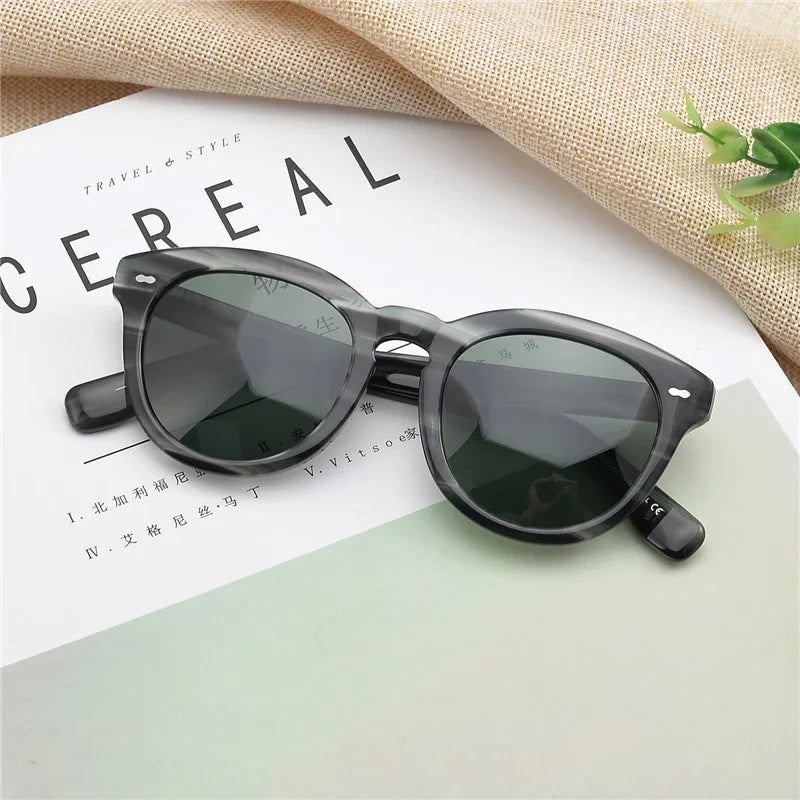 Luxury Brand Sunglasses Cary Grant Men's Driving Shades Male Sun Glasses Vintage Travel Fishing Classic Sun Glasses OV5413