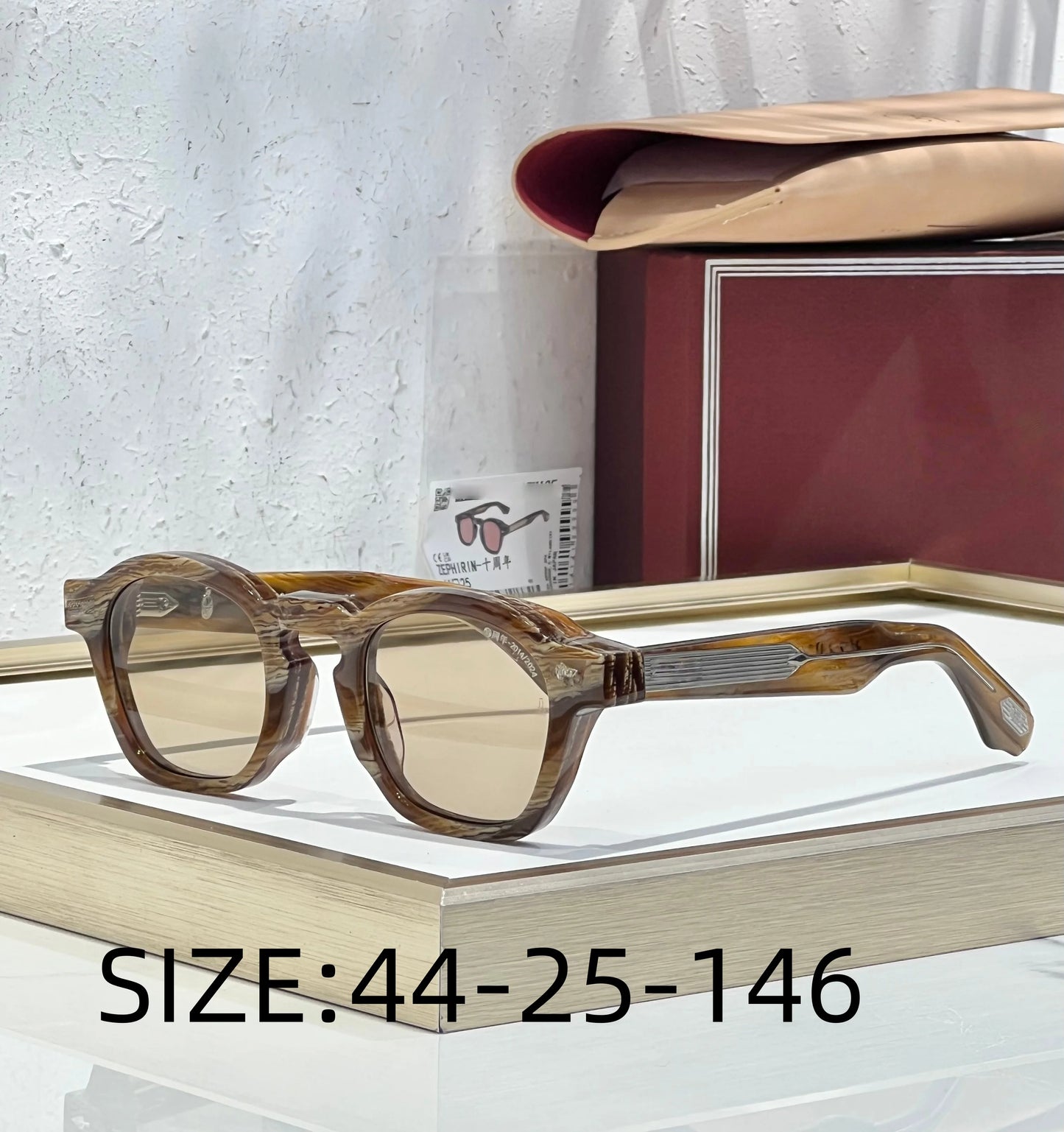 JMM Zephirin 44 10th Anniversary 2025 Superstar Same Sunglasses Small Face Fit Handmade Luxury UV400