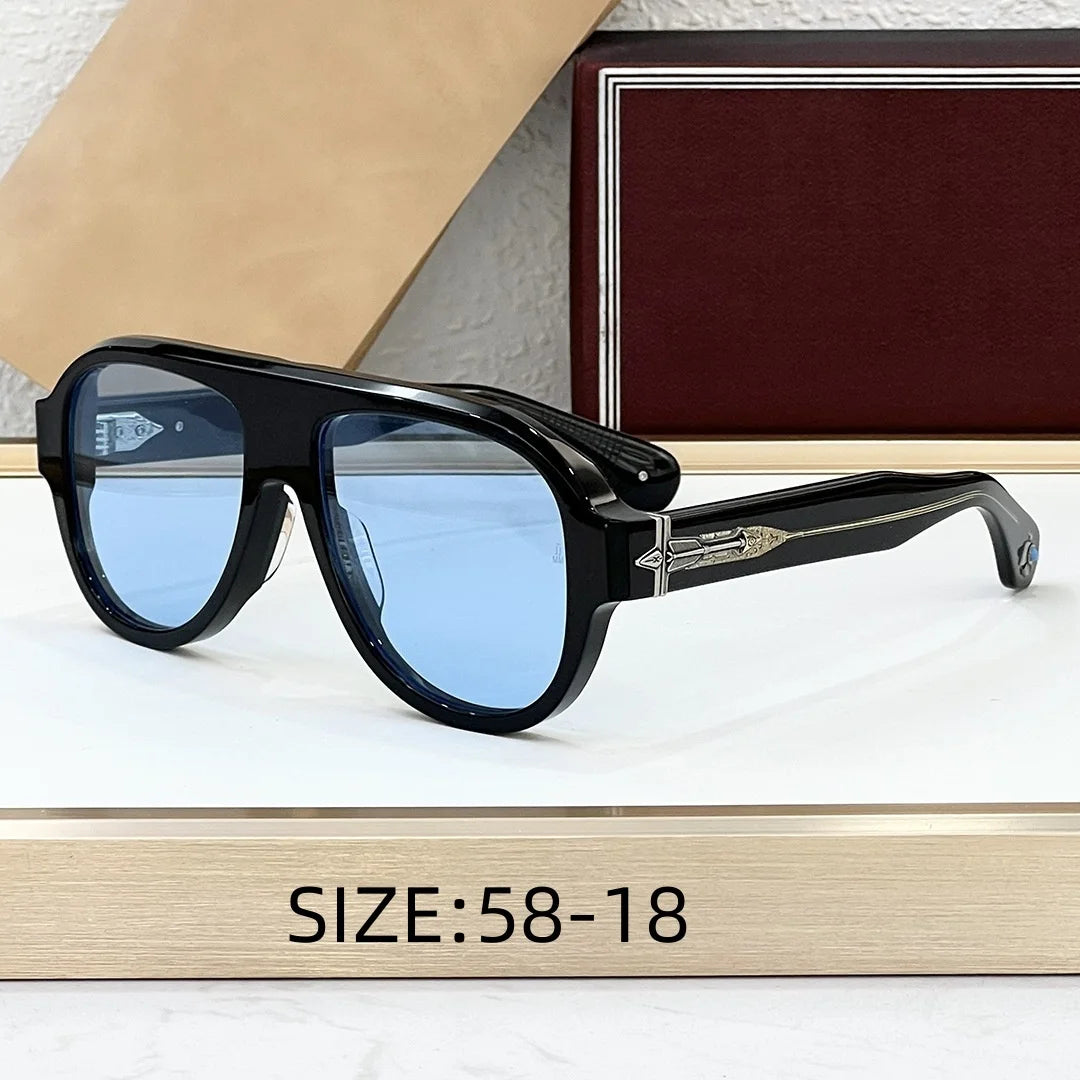 JMM DRIFTWOOD Luxury Japanese Handmade Pilot Sunglasses UV400 Classic Retro Fashion Eyewear for Men and Women Vacation Style