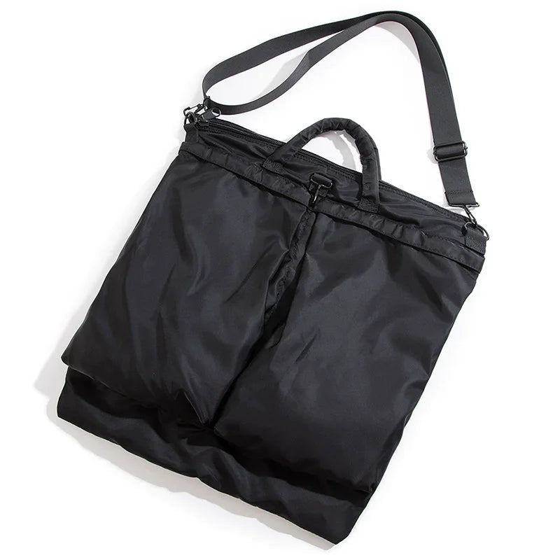 U.S. Military Jumbo Helmet Handbag Men Bag Vintage Jet fighter pilot Nylon backpack Waterproof Laptop Crossbody Bag