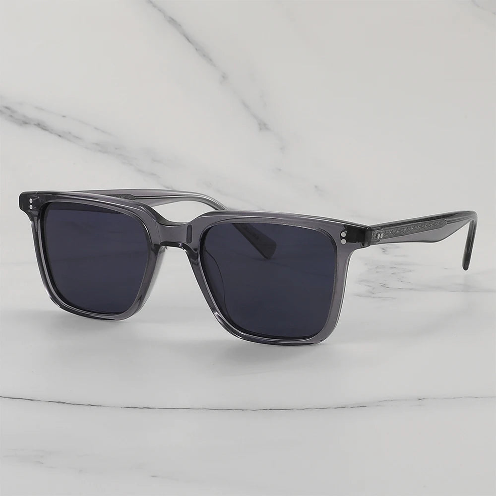 Lachman Men Sunglasses Polarized Sunglasses 2025 Brand Designer Driving Sun glasses Male High Quality Rectangle Style OV5419