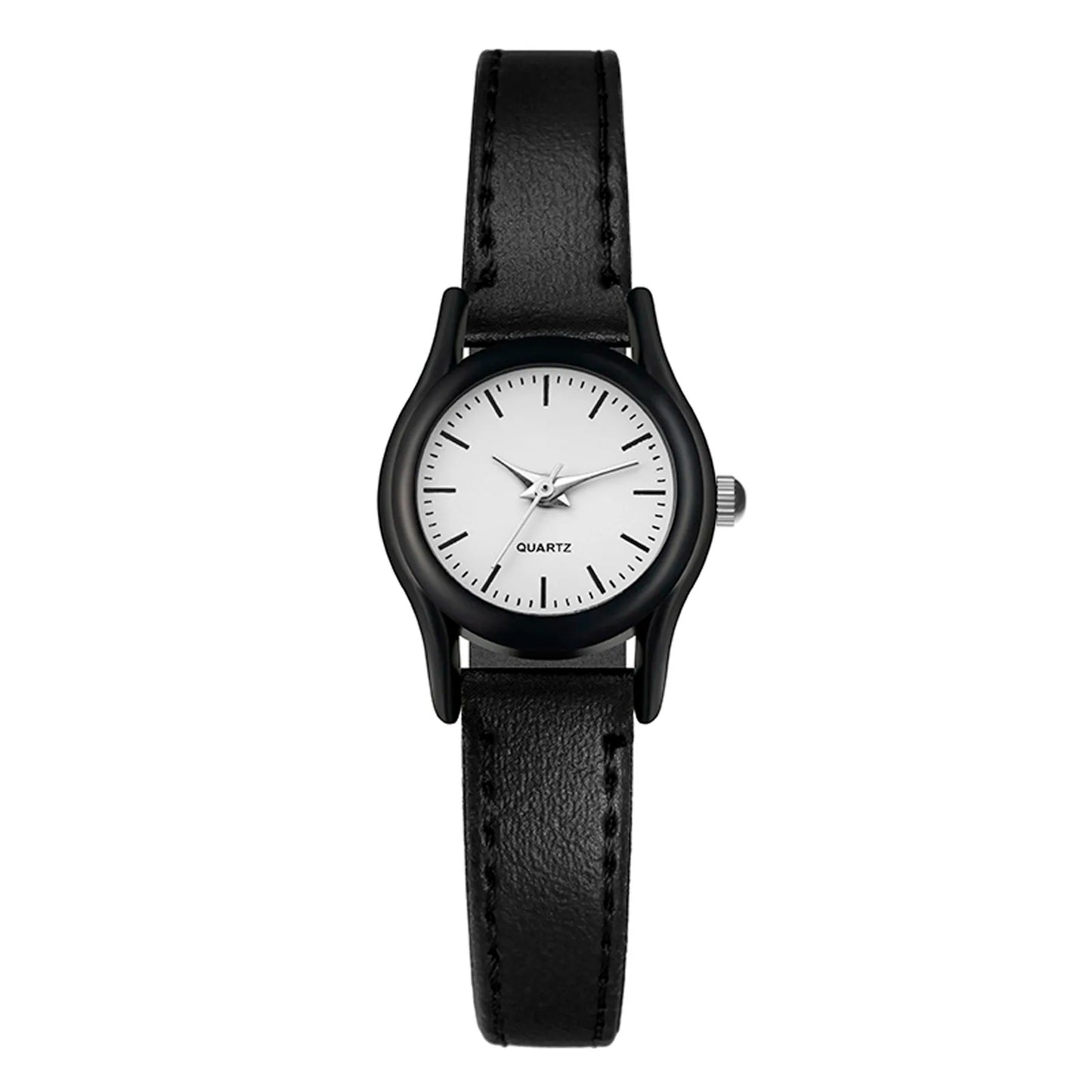 Casual Watches For Men Women Retro Leather Watch Simple Ladies Small Dial Quartz Wristwatch Clock Gift Reloj Mujer