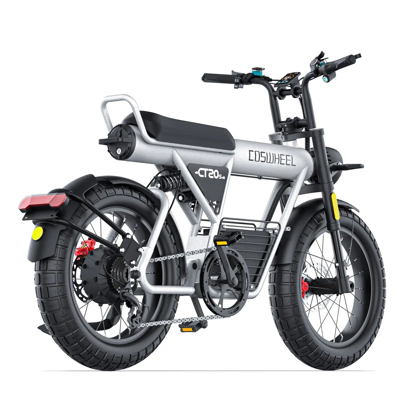 Coswheel GT20S adult E-bike 1500W 48V27.5Ah battery commute Electric Bike,20-inch Fat Tire E-Mountain bike