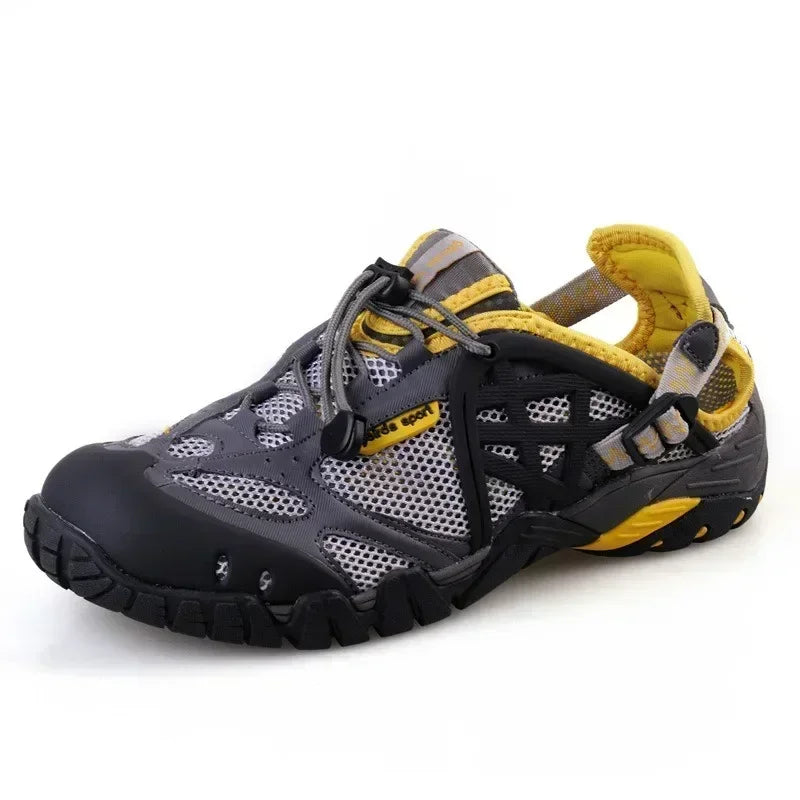 Men's Outdoor Sneakers Breathable Hiking Shoes Large Size Women's Outdoor Hiking Sandals Hiking Trail Water Sandals...