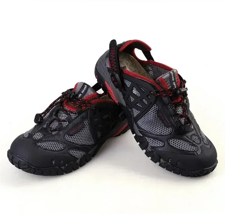 Men's Outdoor Sneakers Breathable Hiking Shoes Large Size Women's Outdoor Hiking Sandals Hiking Trail Water Sandals...
