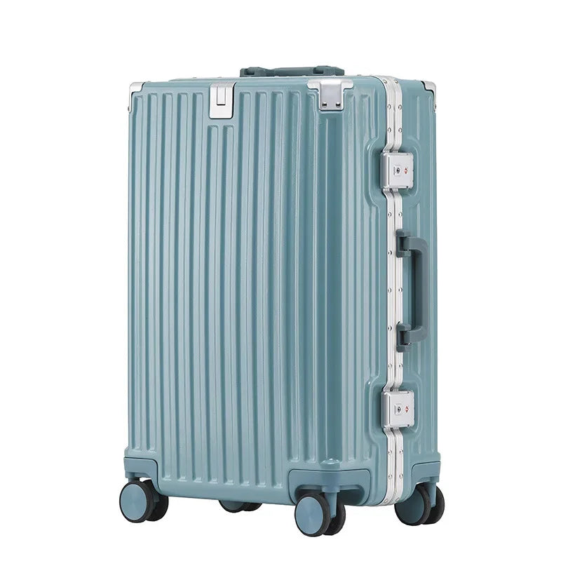 Rolling Luggage Female 20 24 26 28" Strong Thick Durable Trolley Box Male Travel Boarding Password Box Suitcase Soundproof Wheel