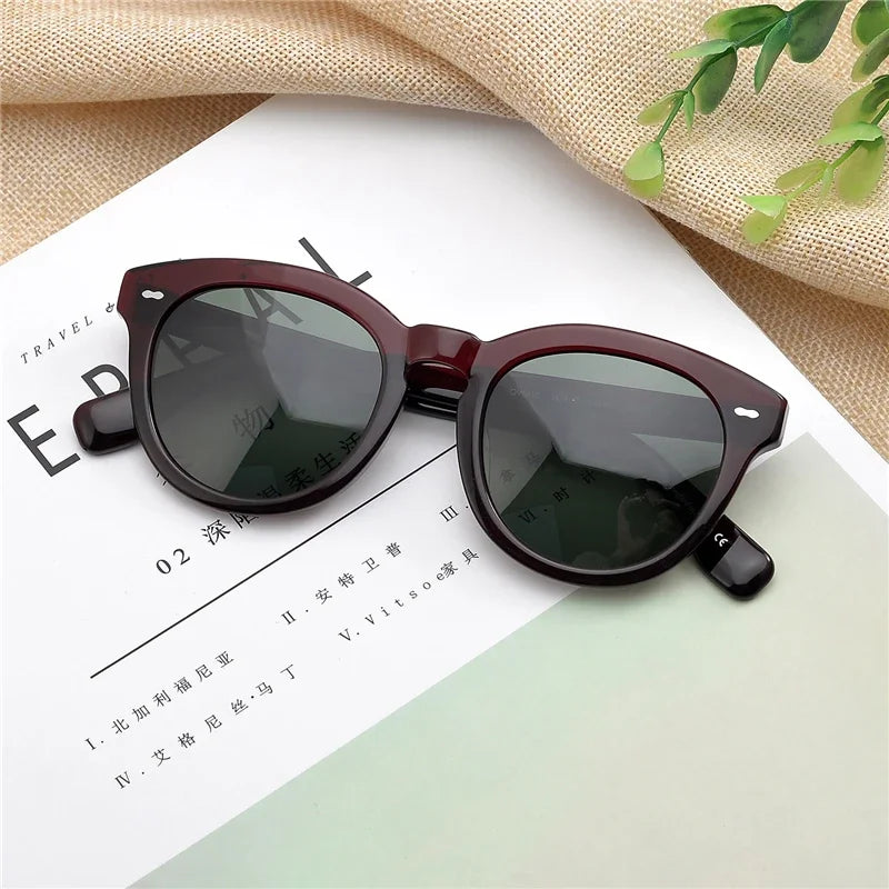 Luxury Brand Sunglasses Cary Grant Men's Driving Shades Male Sun Glasses Vintage Travel Fishing Classic Sun Glasses OV5413