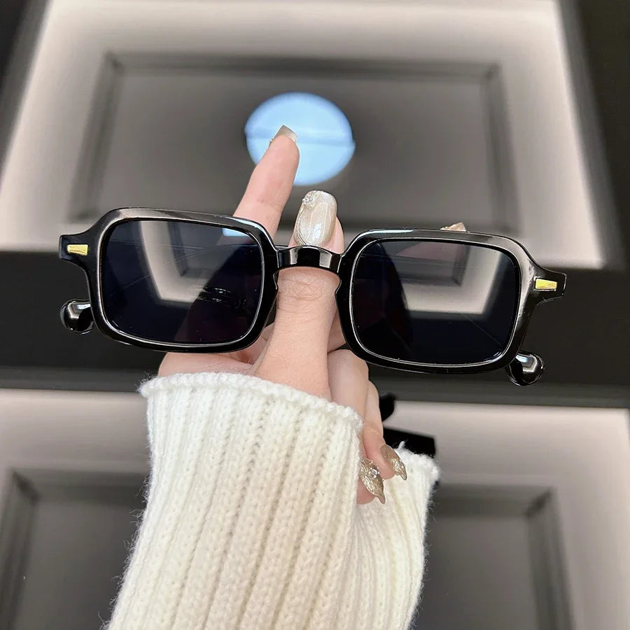 Square Sunglasses Women Men Fashion Sun Glasses Female Male Vintage Frame Personality Mirror Driving Retro Oculos De Sol