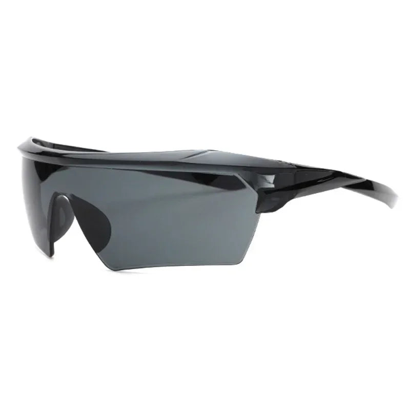 Sunglasses for Men New Semi Frame Integrated Sunglasses with Large Frame Glasses Luxury Sunglasses Women Gafas De Sol Mujer