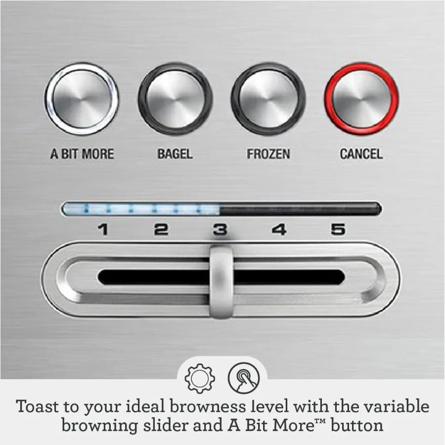BTA730XL Bit More Toaster 4 Slice Brushed Stainless Steel