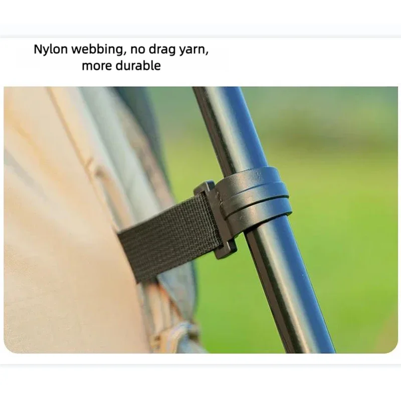 Outdoor Camping Mosquito Nets Tents 6-15 Person Rainproof Silver Glue Sunscreen Beach Picnic Sunshade Canopy Camping Equipment