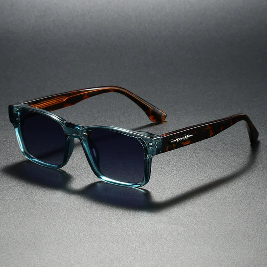 Quality Square Polarized Sunglasses Men Metal Core UV400 Unisex Sun Glasses Travel Hiking Beach Eyewear