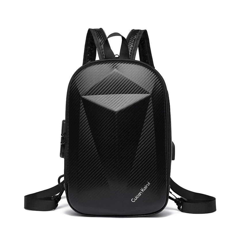 Men's Chest Bag New Fashion Trend Men's Shoulder Backpack Casual Crossbody Bag Male Street Fashion Brand Personality Youth Bag