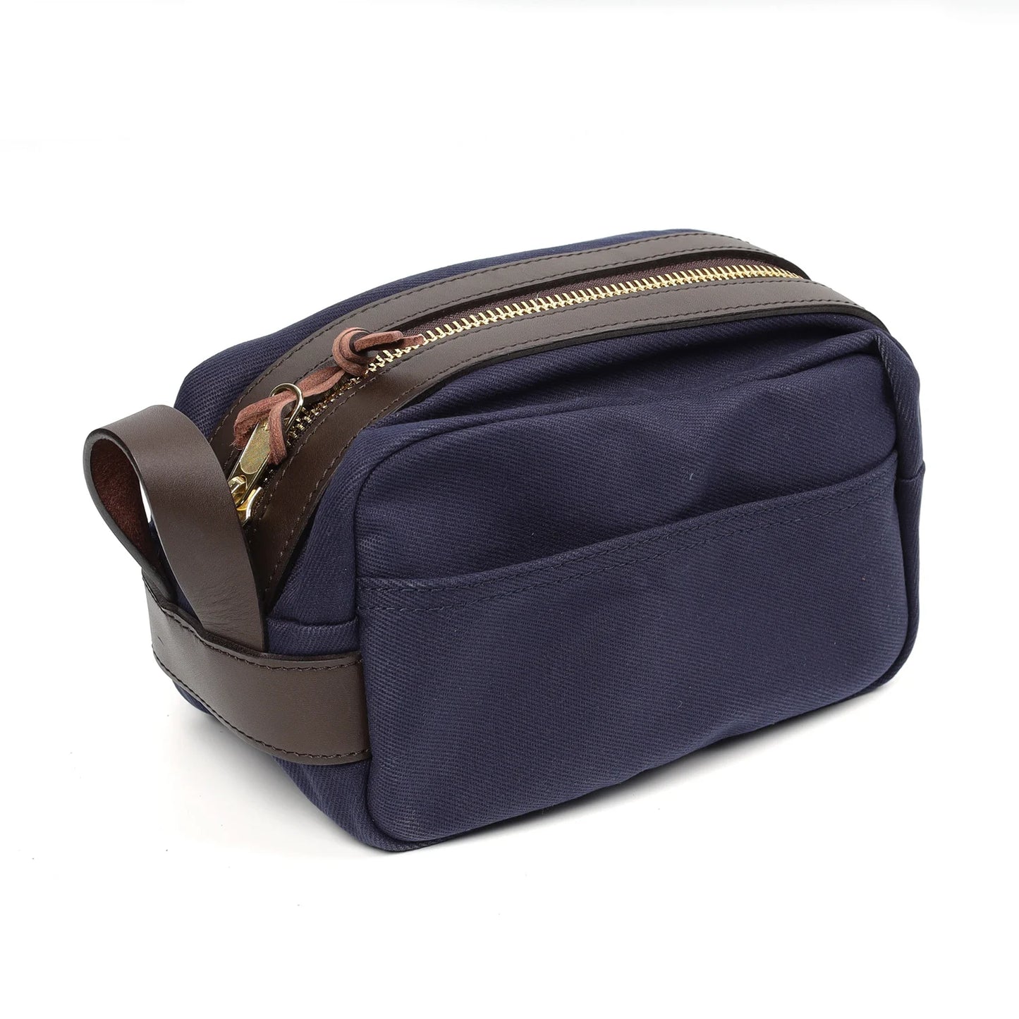Men hand caught oilwax canvas toiletry bags restoring ancient ways Wrist Wrap Purses On Carry Travel Storage Bag Male Cluthes