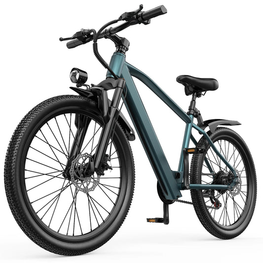 Adults Electric Bicycle, 26" 24" Electric Mountain Bike 650W Peak Motor Ebike 25Mph 10.4AH 13.5AH Electric E Bike for Adults