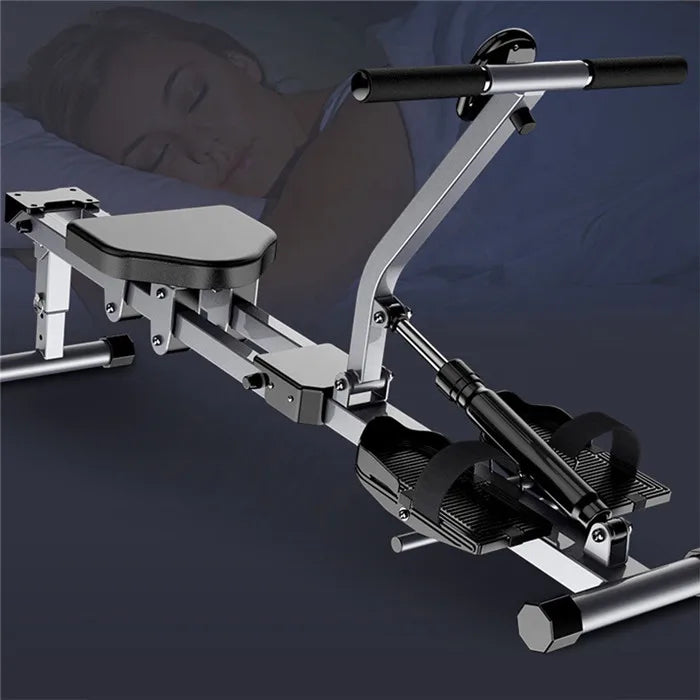 Hot Sale Gym Indoor Home Strength Aerobic Fitness Training Upgrade Folding Hydraulic Pressure Rowing Machine