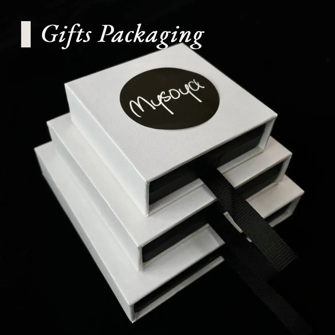 MYSOYA Black Freshwater Pearl Bracelet 8-9mm With Gift Box For Her/Him Birthday/Wedding/Christmas/New Year/Valentine's Day Gift